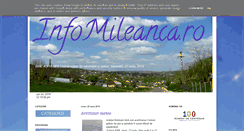 Desktop Screenshot of infomileanca.ro